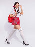 SATINIOR Satin Bow Stockings Women Opaque Thigh High Stockings Over Knee Long Stockings...